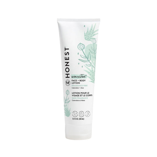 The Honest Company Sensitive Face And Body Lotion - Fragrance Free