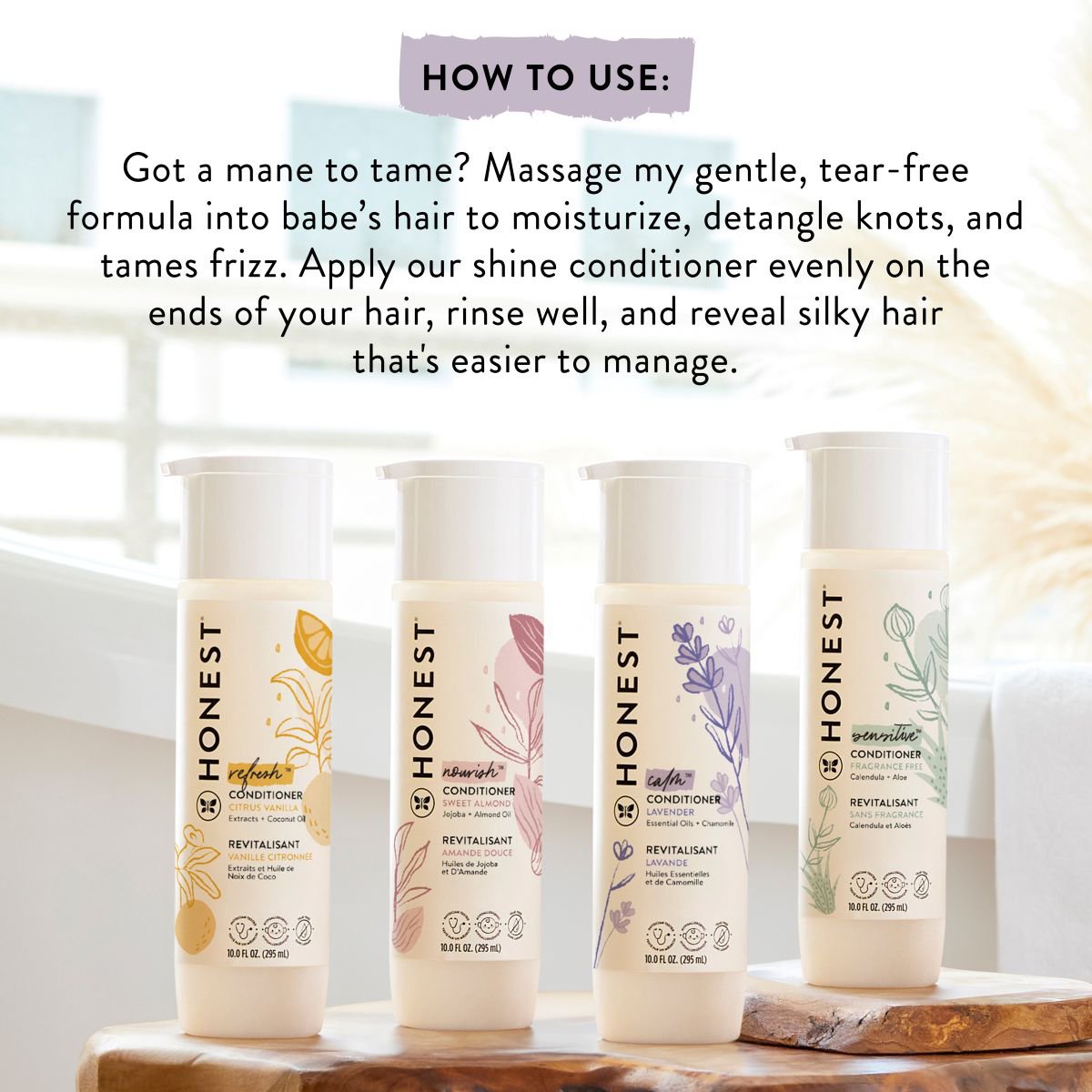 The Honest Company Refresh Conditioner - Orange Vanilla