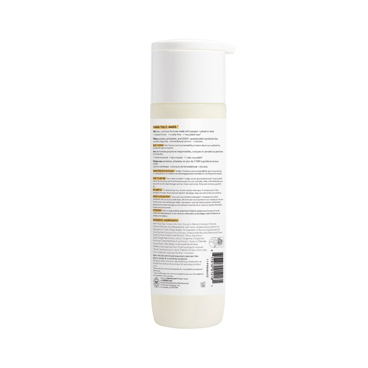 The Honest Company Refresh Conditioner - Orange Vanilla