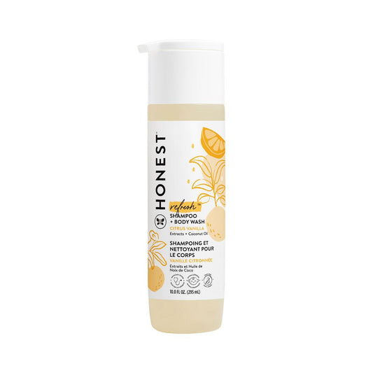 The Honest Company Refresh Shampoo And Body Wash - Citrus Vanilla