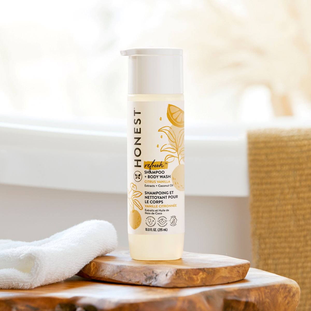 The Honest Company Refresh Shampoo And Body Wash - Citrus Vanilla