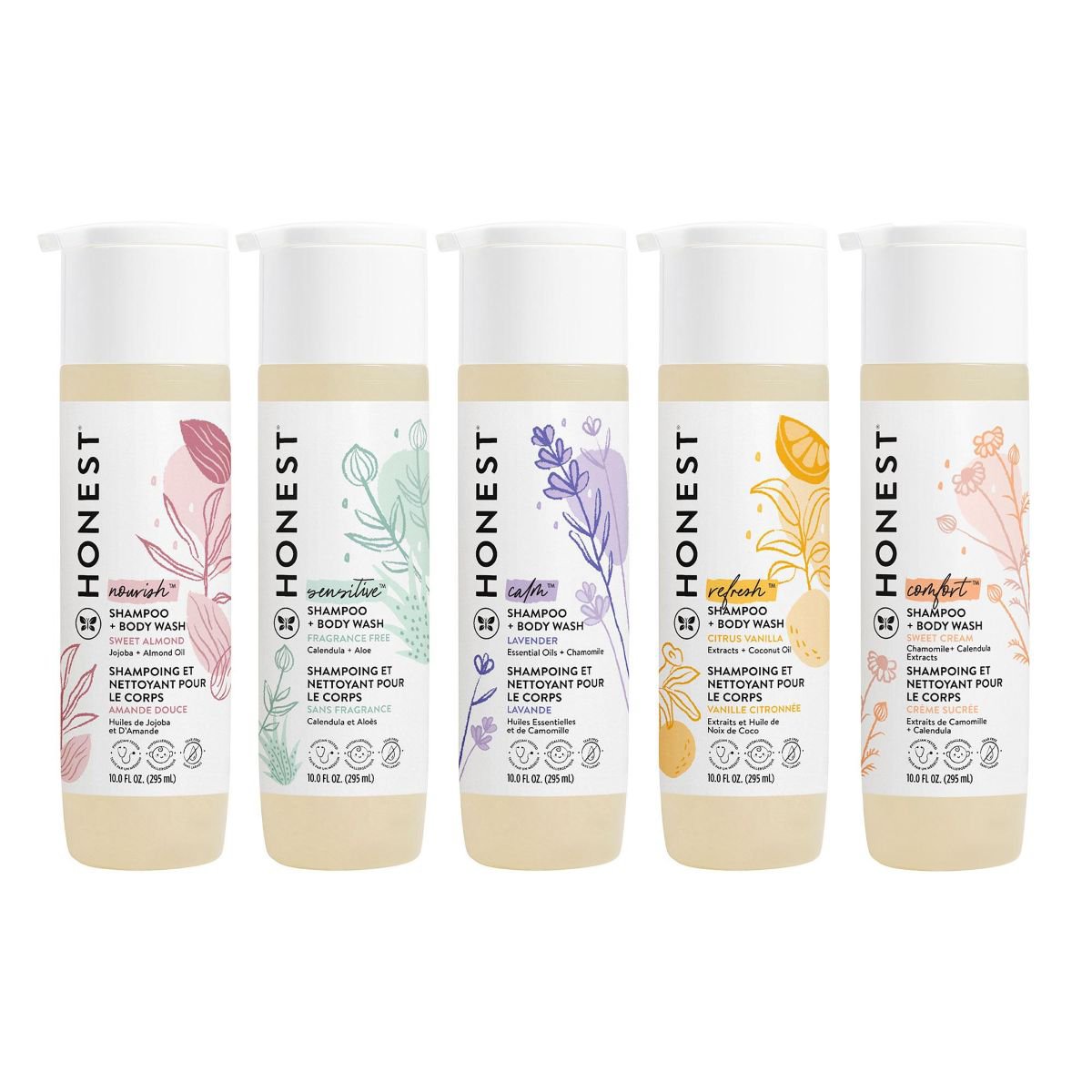 The Honest Company Refresh Shampoo And Body Wash - Citrus Vanilla