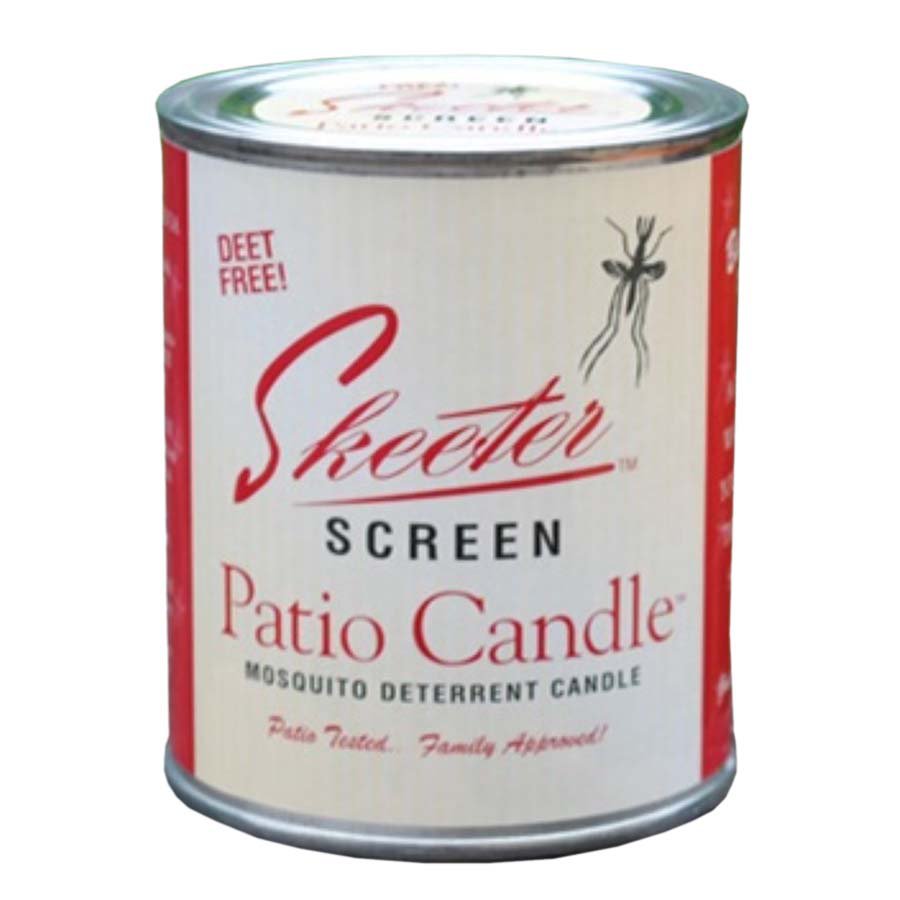 Skeeter Screen Patio Candle Mosquito Deterrent Candle