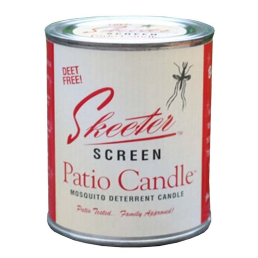 Skeeter Screen Patio Candle Mosquito Deterrent Candle