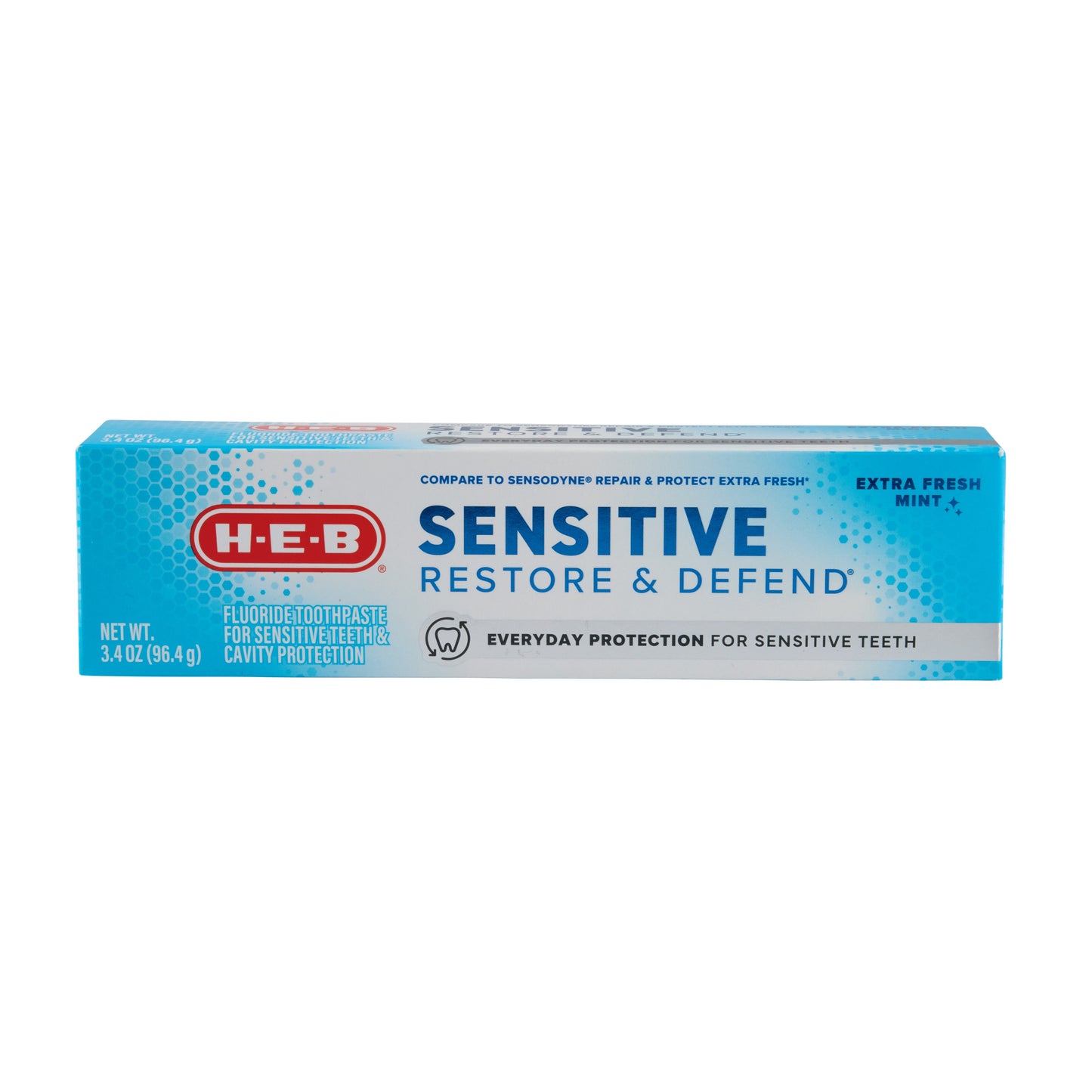 H-E-B Sensitive Fluoride Toothpaste - Fresh Mint