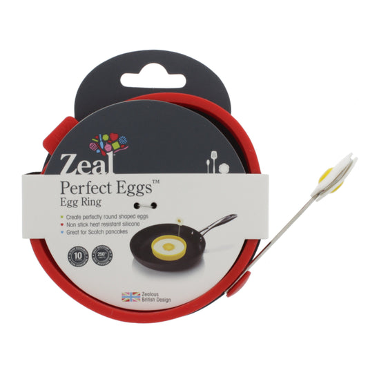 Zeal Perfect Eggs Round Egg Ring, Assorted Colors