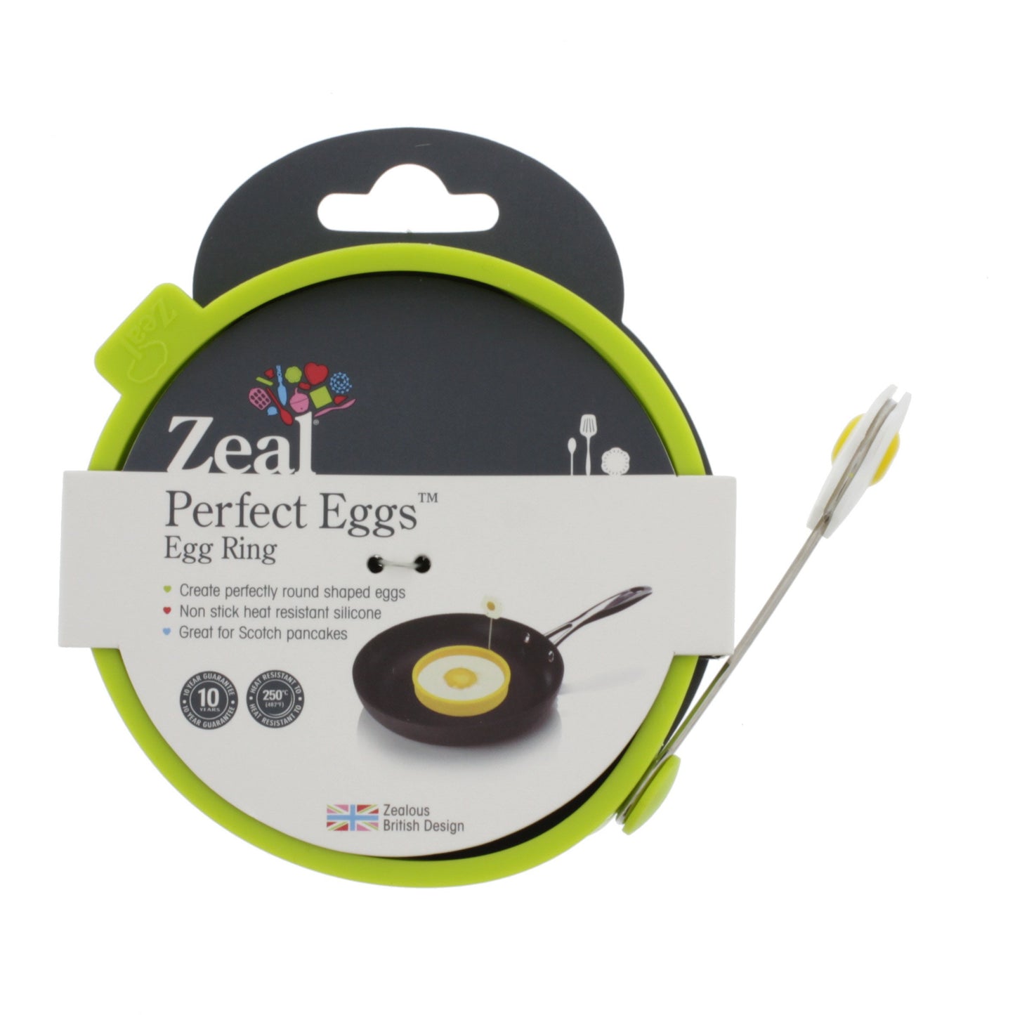Zeal Perfect Eggs Round Egg Ring, Assorted Colors
