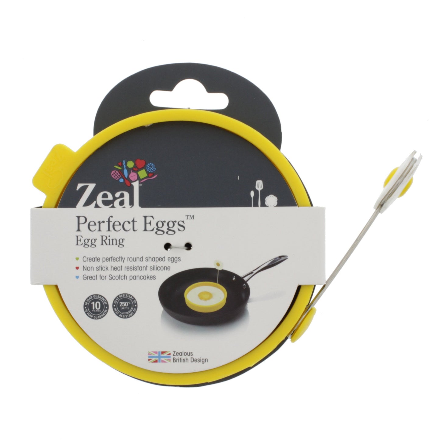 Zeal Perfect Eggs Round Egg Ring, Assorted Colors