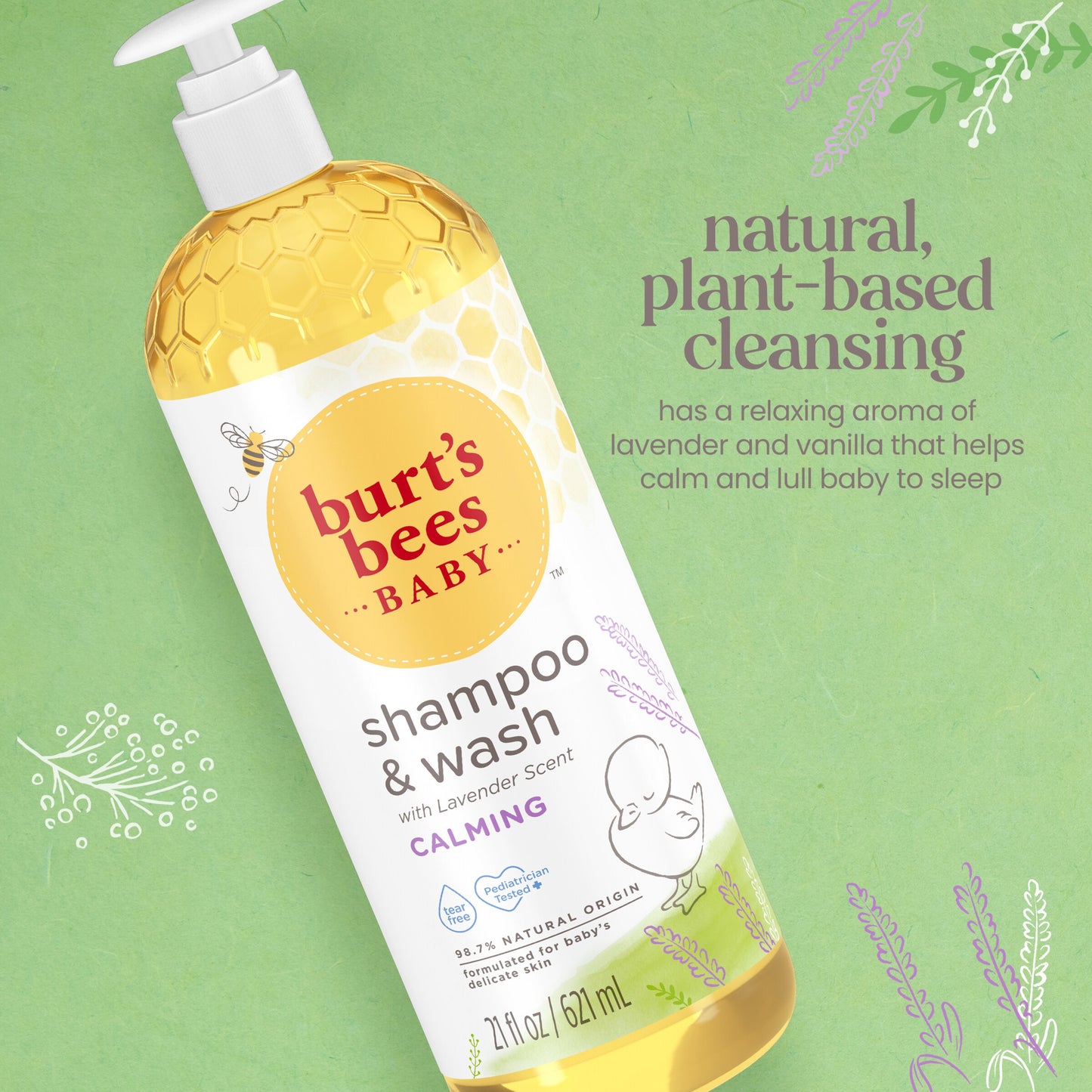 Burt's Bees Calming Shampoo & Wash with Lavender