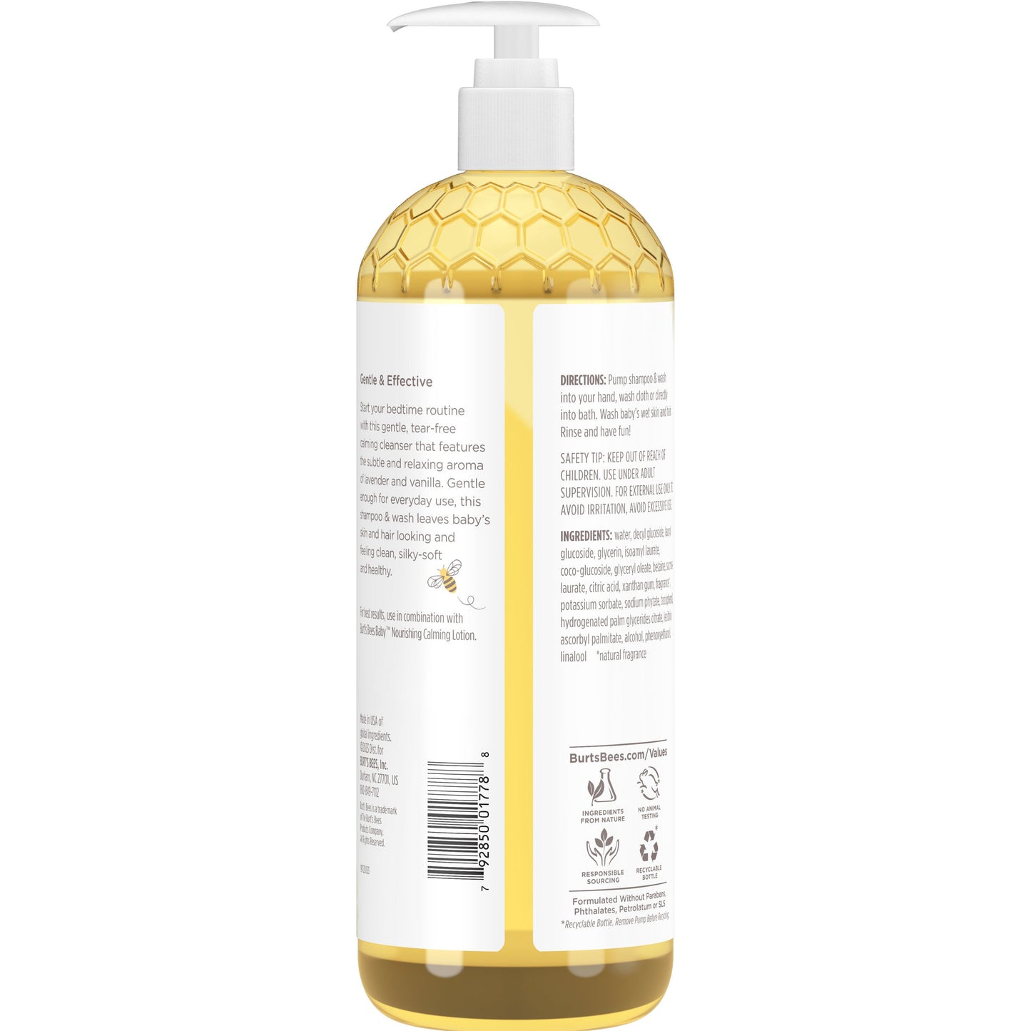 Burt's Bees Calming Shampoo & Wash with Lavender