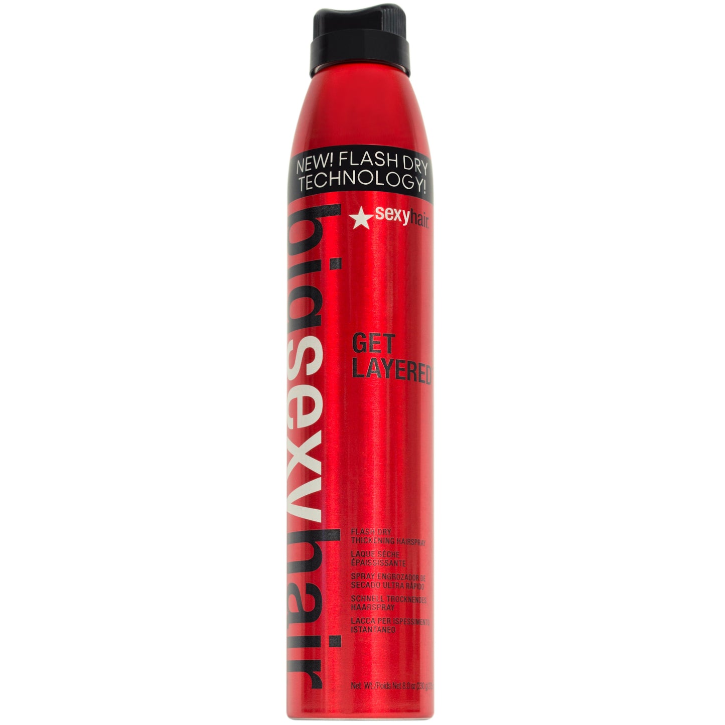 Ecoly Big Sexy Hair Get Layered Flash Dry Spray