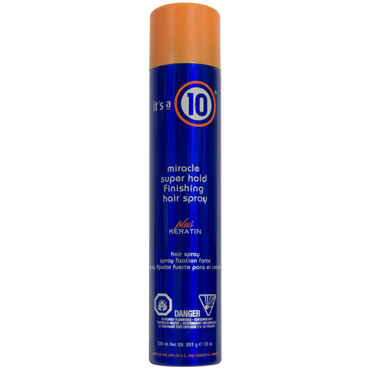 It's a 10 Miracle Super Hold Finishing Hair Spray
