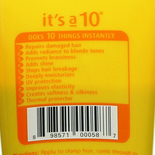 It's a 10 Five Minute Hair Hair Repair For Blondes