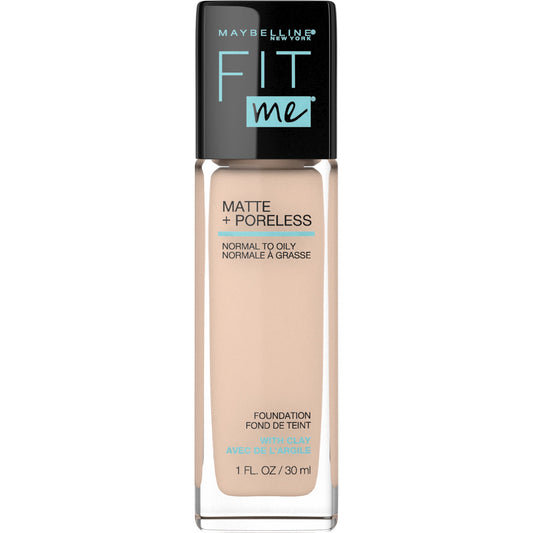 Maybelline Fit Me Matte + Poreless Liquid Foundation - Classic Ivory