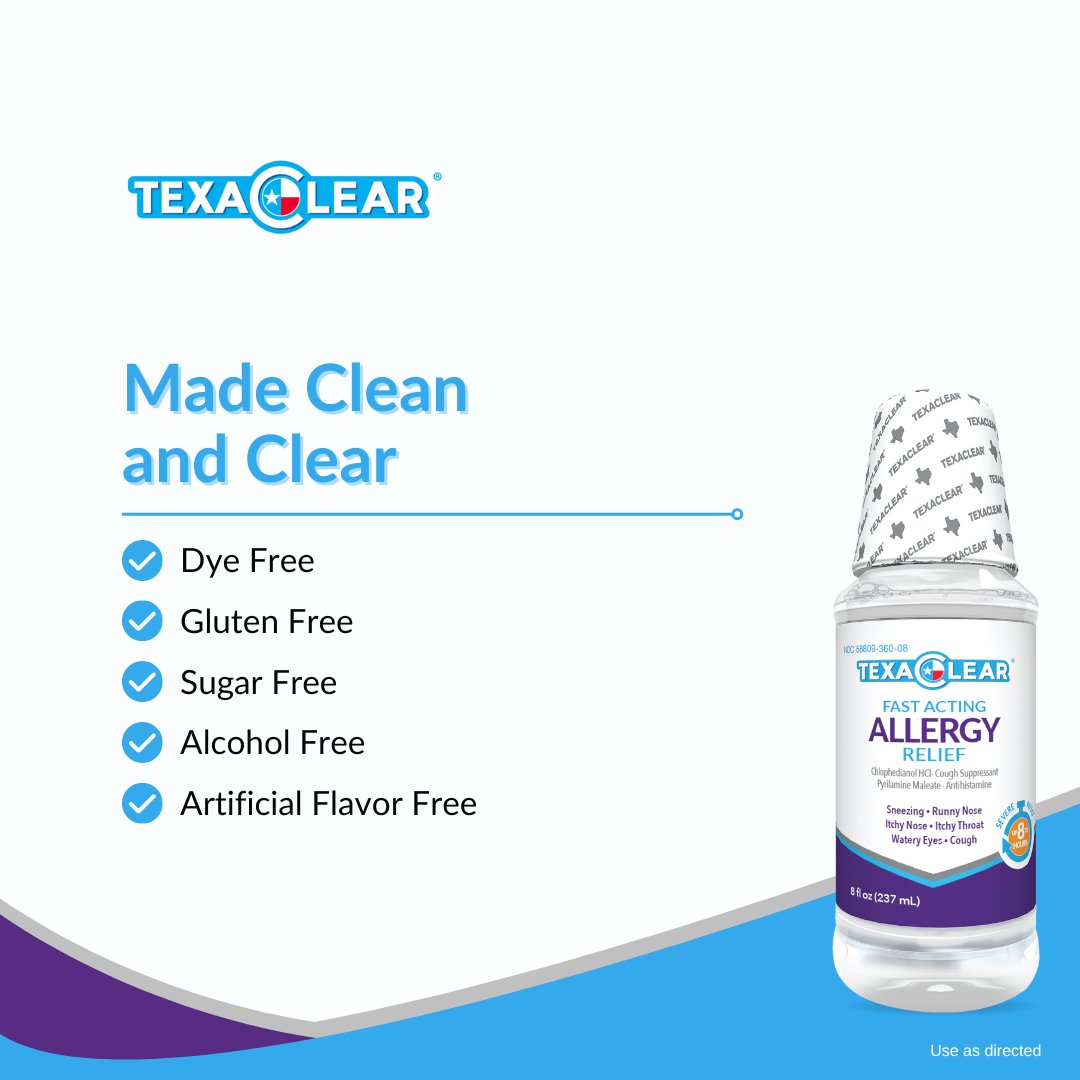 TexaClear Allergy Relief Liquid