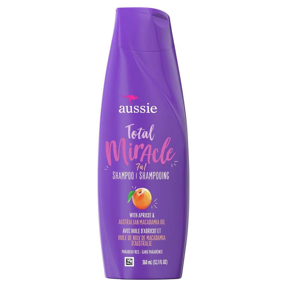 Aussie 7 in 1 Total Miracle Shampoo - Apricot & Macadamia Oil