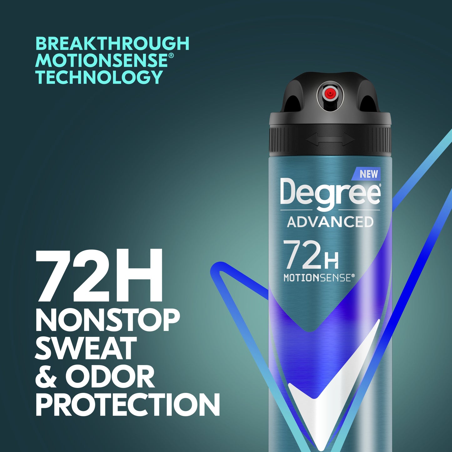 Degree Men 72 Hr Advanced Antiperspirant Deodorant Dry Spray - Extreme