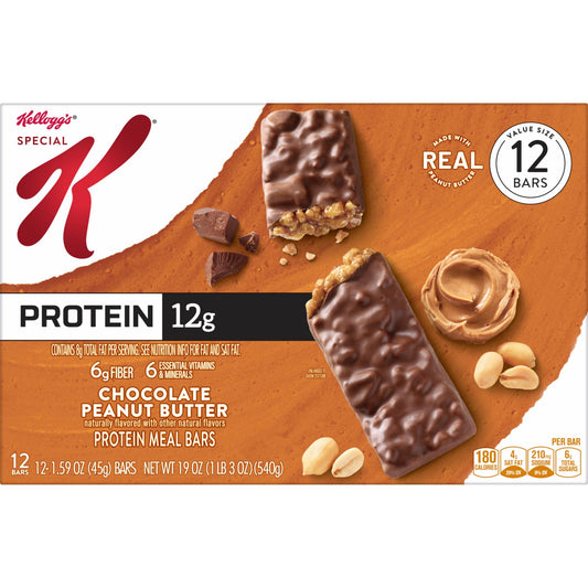 Kellogg's Special K 12g Protein Meal Bars - Chocolate Peanut Butter
