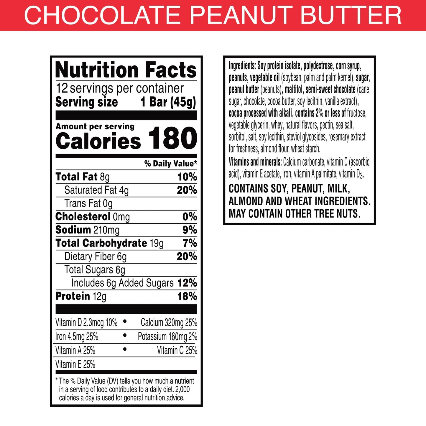 Kellogg's Special K 12g Protein Meal Bars - Chocolate Peanut Butter