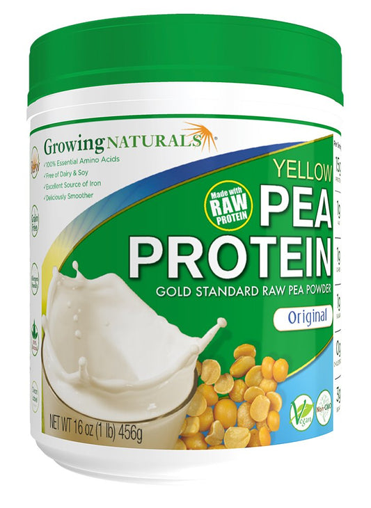 Growing Naturals Yellow Pea 15g Protein Powder - Original