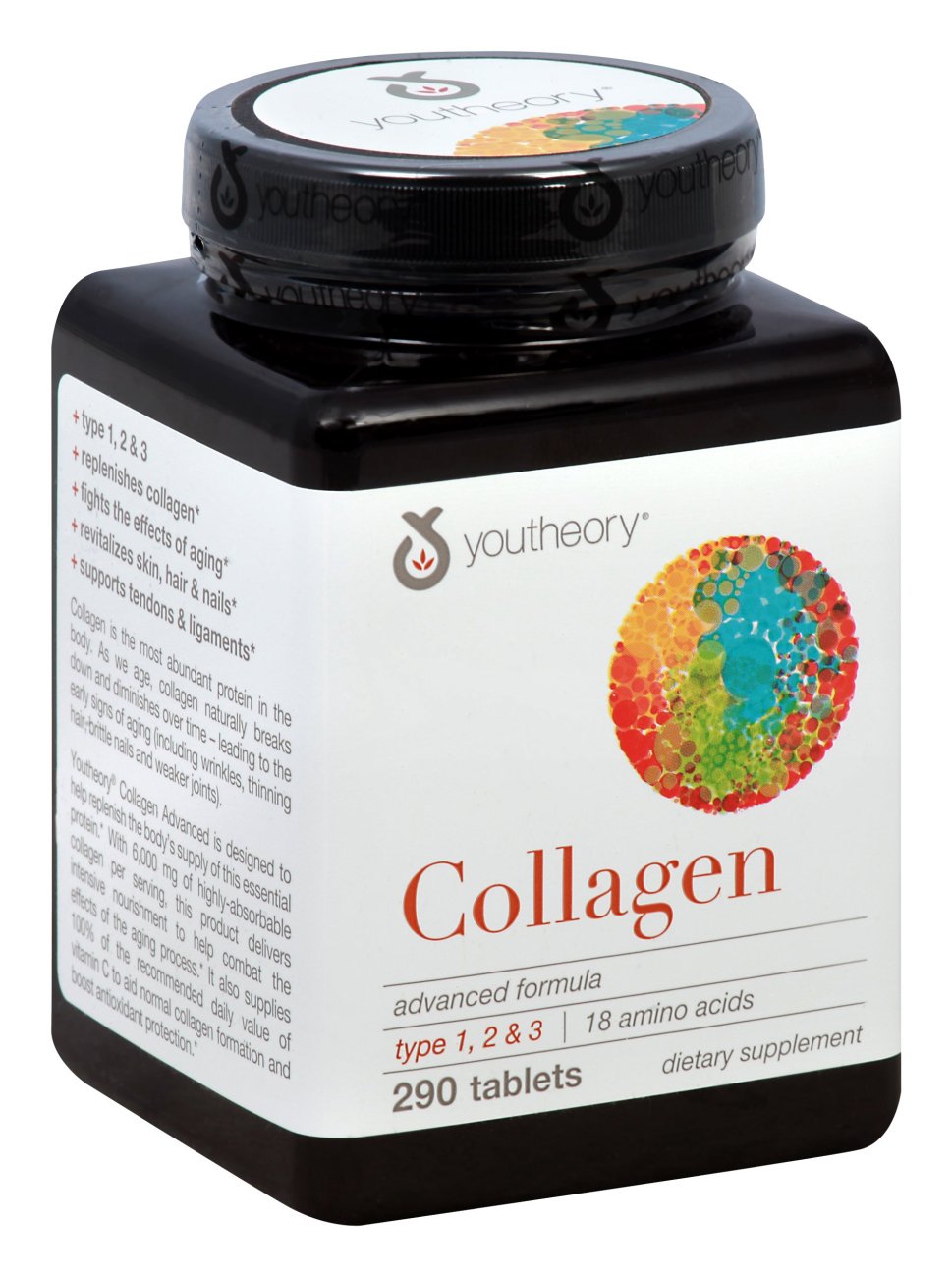 Youtheory Collagen Advanced Formula Types 1, 2 & 3 Tablets