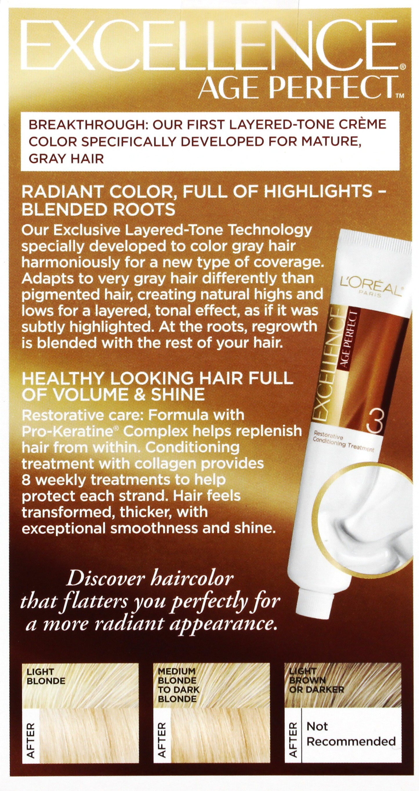 L'Oréal Paris Age Perfect Permanent Hair Color 9N Light Natural Blonde