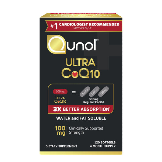 Qunol Ultra CoQ10 100MG 4 Month Supply