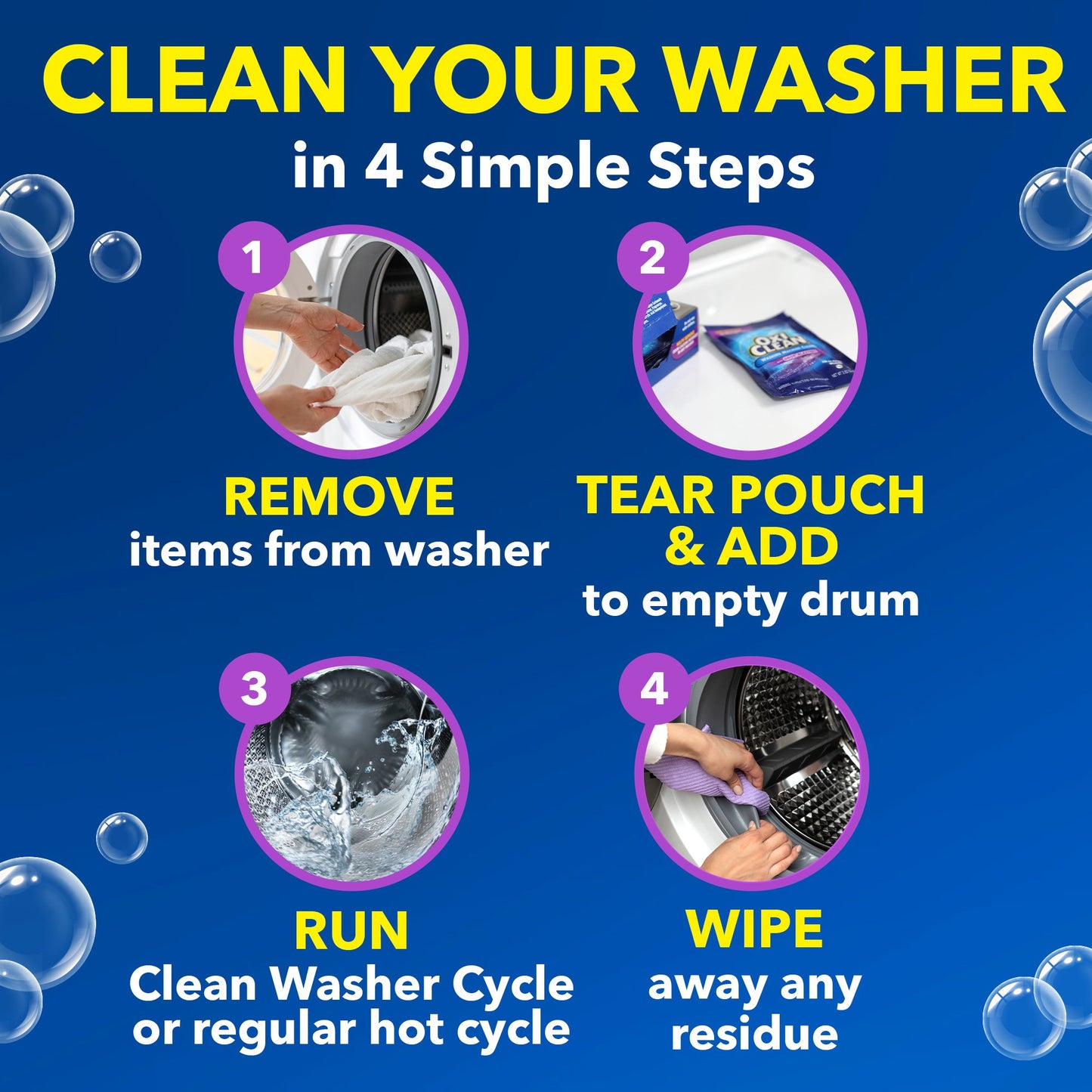 OxiClean Washing Machine Cleaner