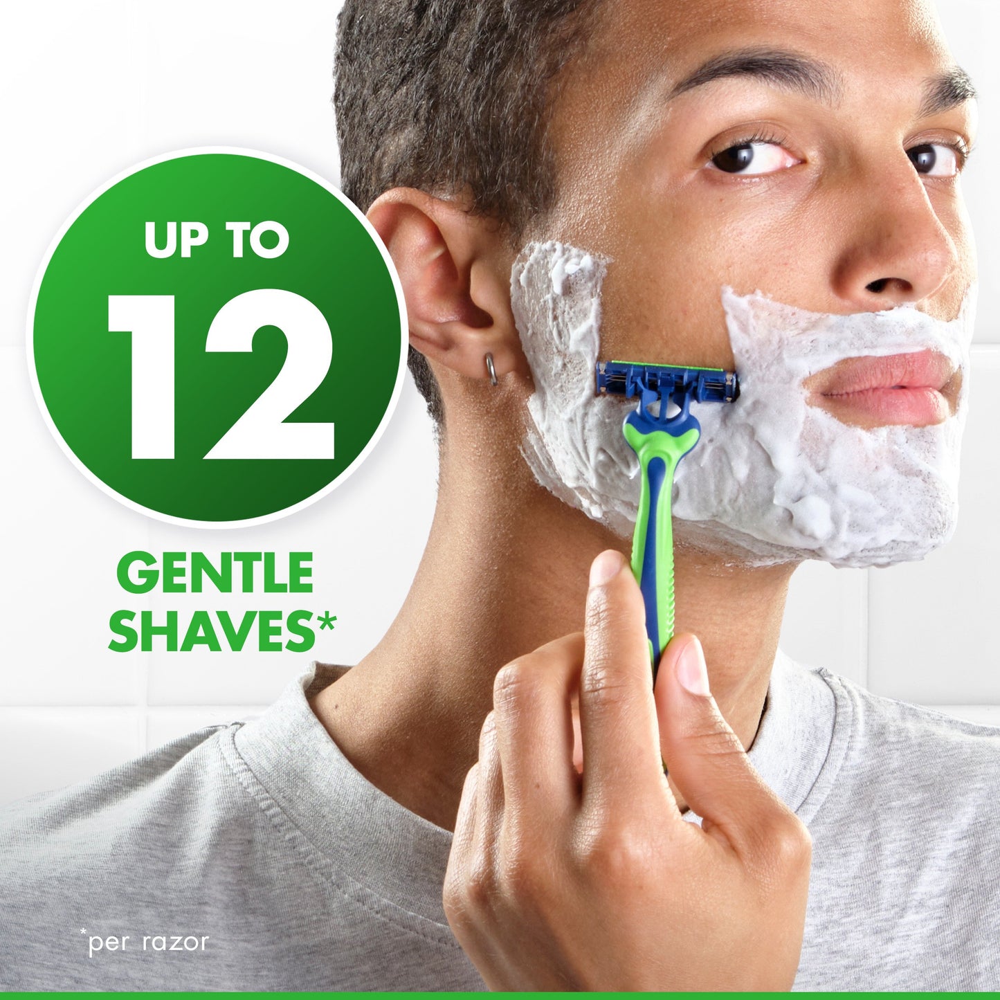 Gillette Sensor3 Sensitive Men's Disposable Razor