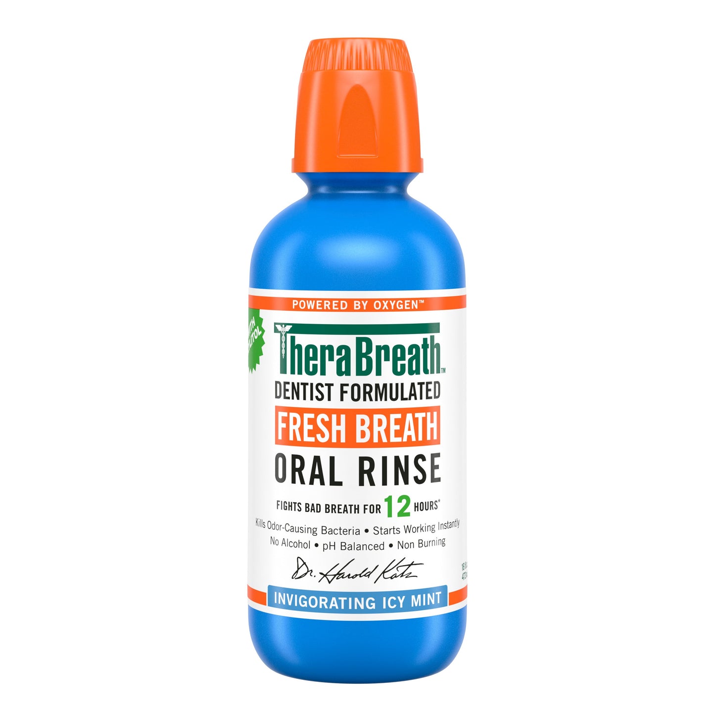 TheraBreath Fresh Breath Oral Rinse - Icy Mint