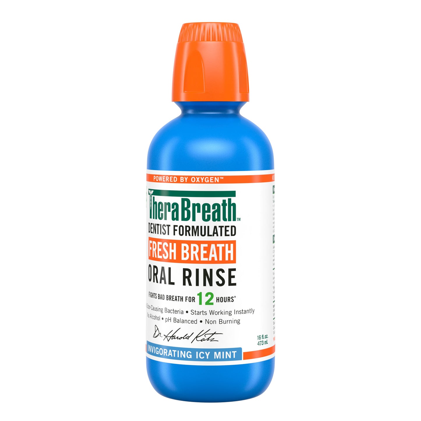 TheraBreath Fresh Breath Oral Rinse - Icy Mint