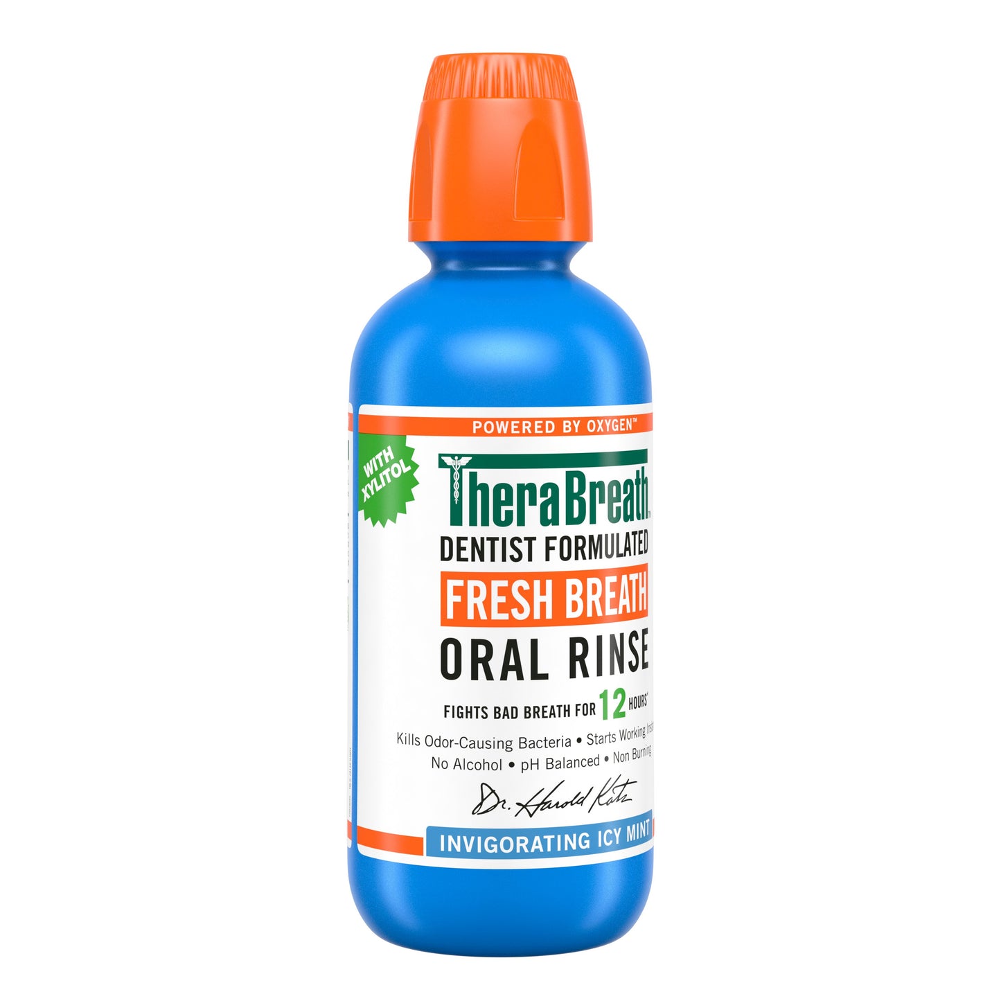 TheraBreath Fresh Breath Oral Rinse - Icy Mint
