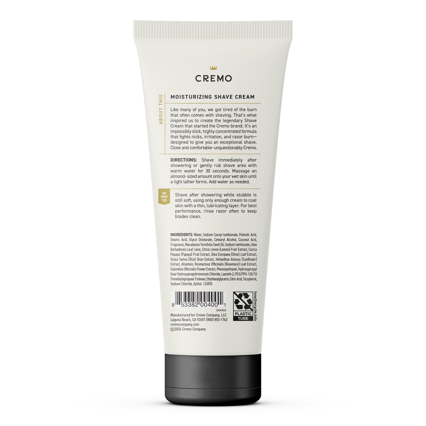 Cremo Shave Cream - Classic Citrus