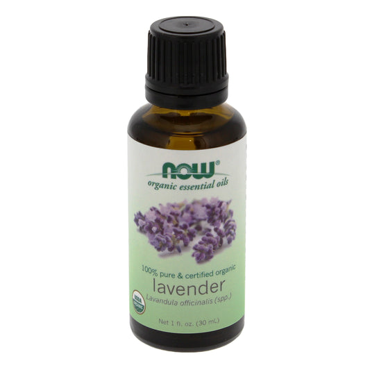 NOW Organic Essential Oils 100% Pure Lavender OIl