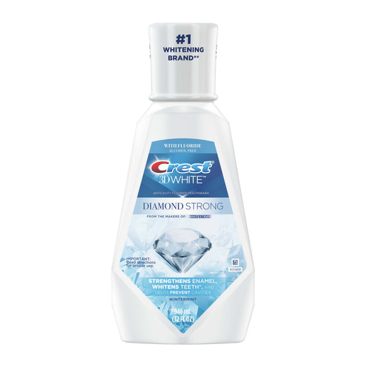 Crest 3D White Diamond Strong Mouthwash - WinterMint