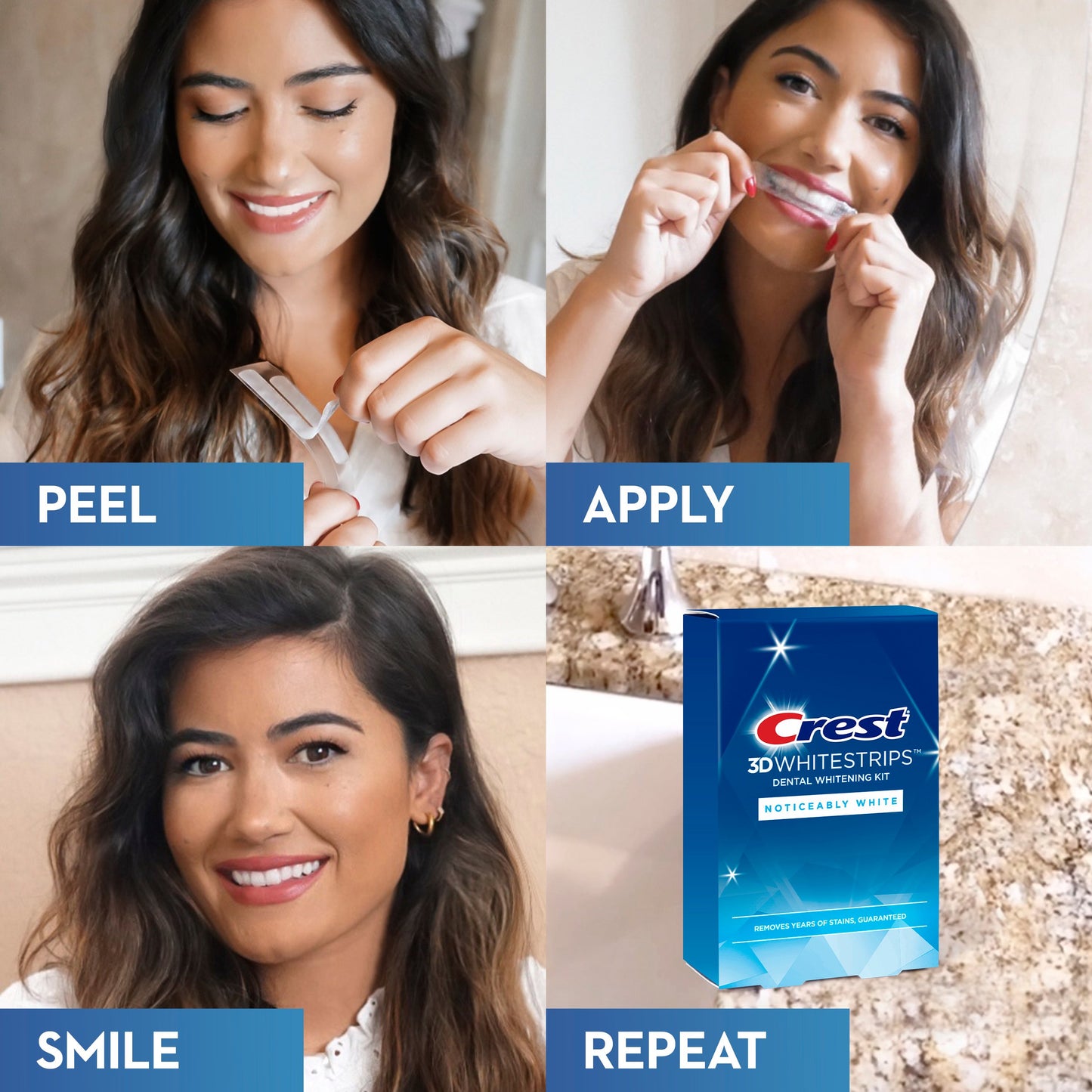 Crest 3D Whitestrips Dental Whitening Kit