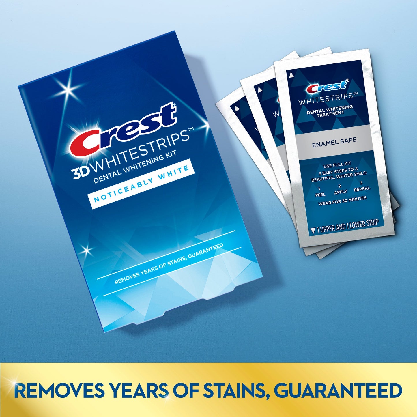 Crest 3D Whitestrips Dental Whitening Kit