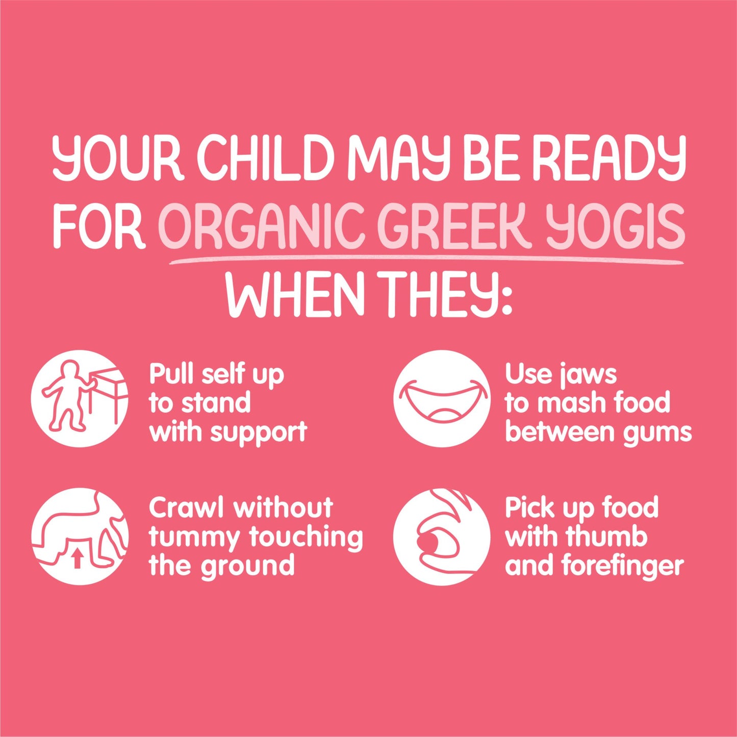 Happy Baby Organics Organic Greek Yogis Freeze-Dried Greek Yogurt & Fruit Snacks - Strawberry Banana
