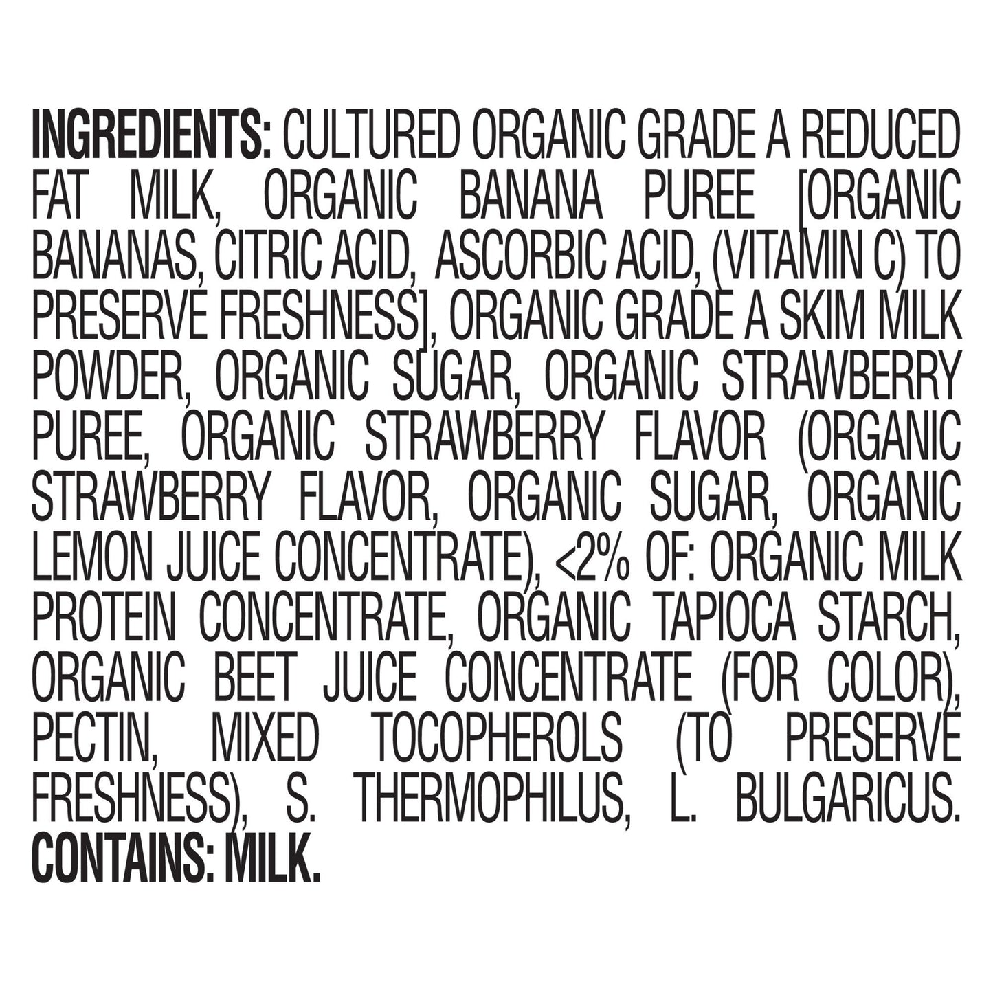 Happy Baby Organics Organic Greek Yogis Freeze-Dried Greek Yogurt & Fruit Snacks - Strawberry Banana