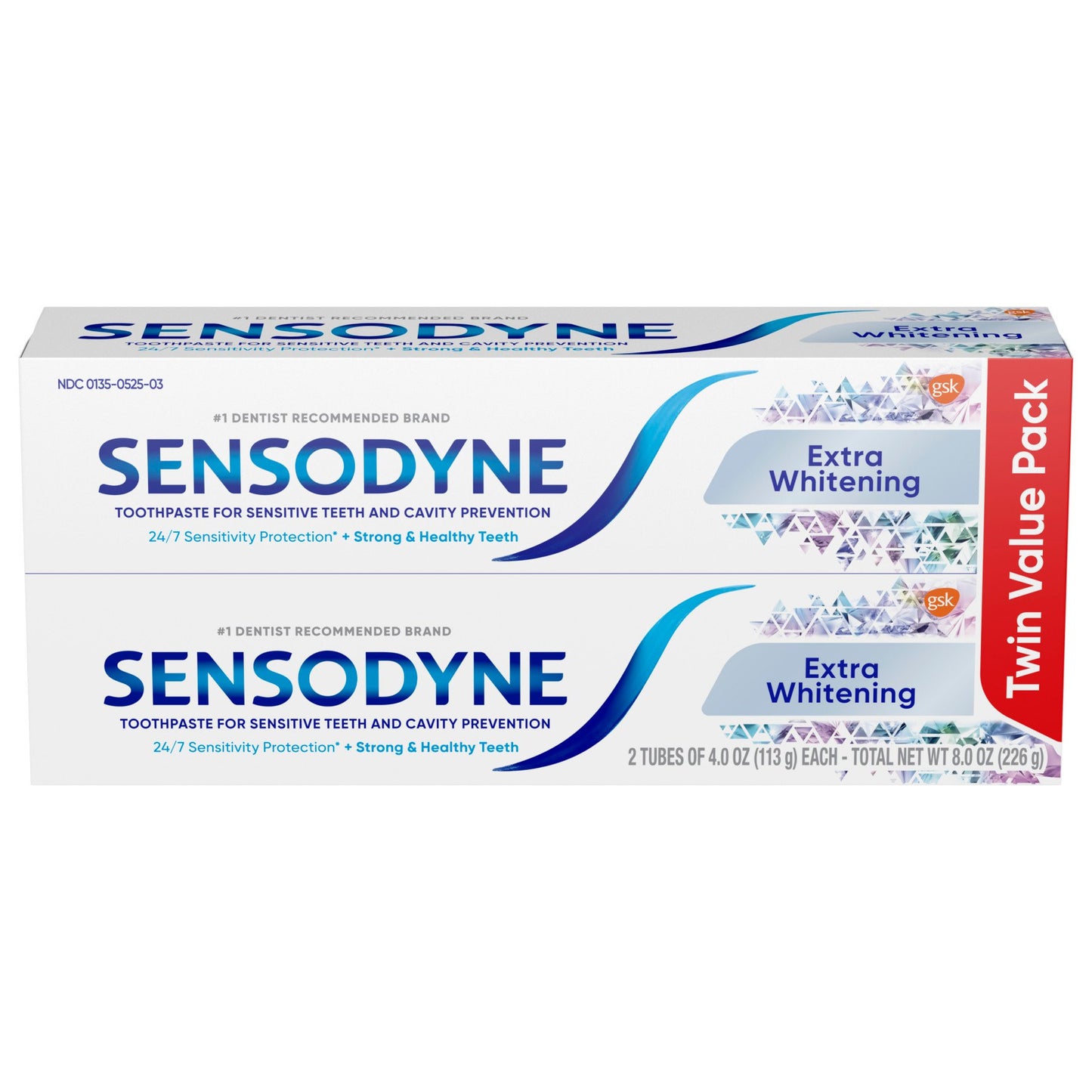 Sensodyne Extra Whitening Sensitive Teeth Whitening Toothpaste
