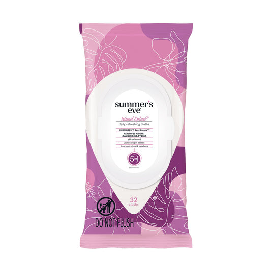 Summer's Eve Feminine Wipes - Island Splash
