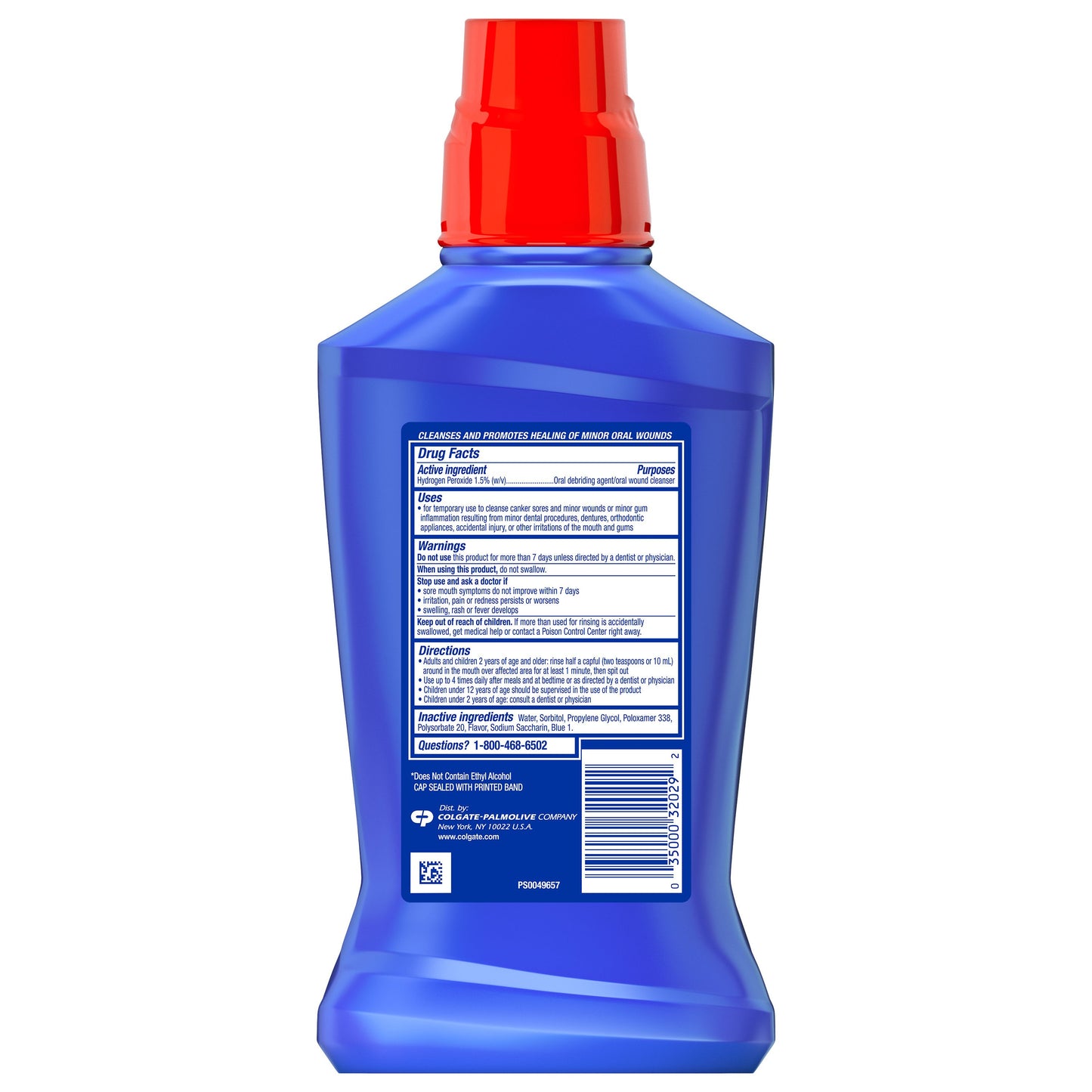Colgate Peroxyl Mouth Sore Rinse - Mild Mint