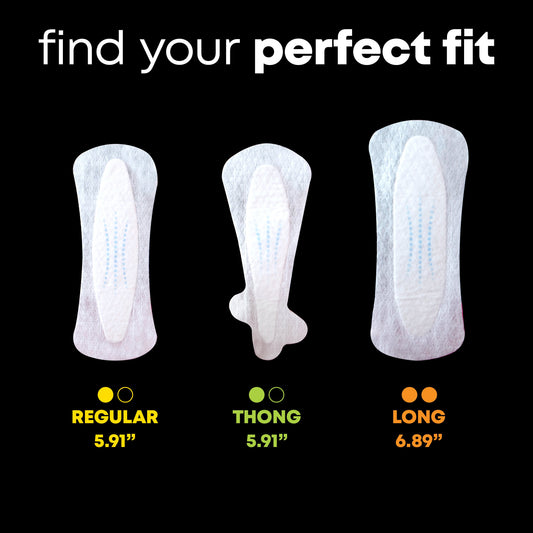 U by Kotex Balance Daily Wrapped Panty Liners - Light Absorbency, Regular Length