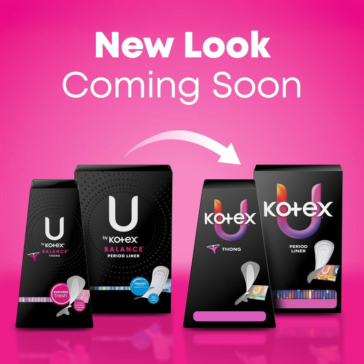 U by Kotex Balance Daily Wrapped Panty Liners - Light Absorbency, Regular Length