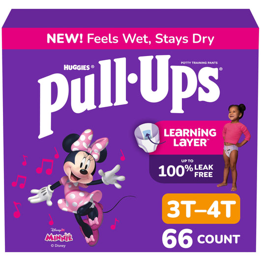 Pull-Ups Girls' Potty Training Pants - 3T-4T