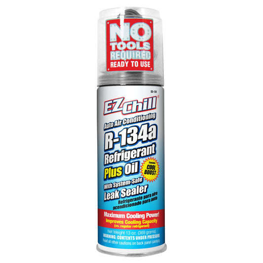 EZ Chill R-134a Refrigerant with Lubricant & Leak Sealer