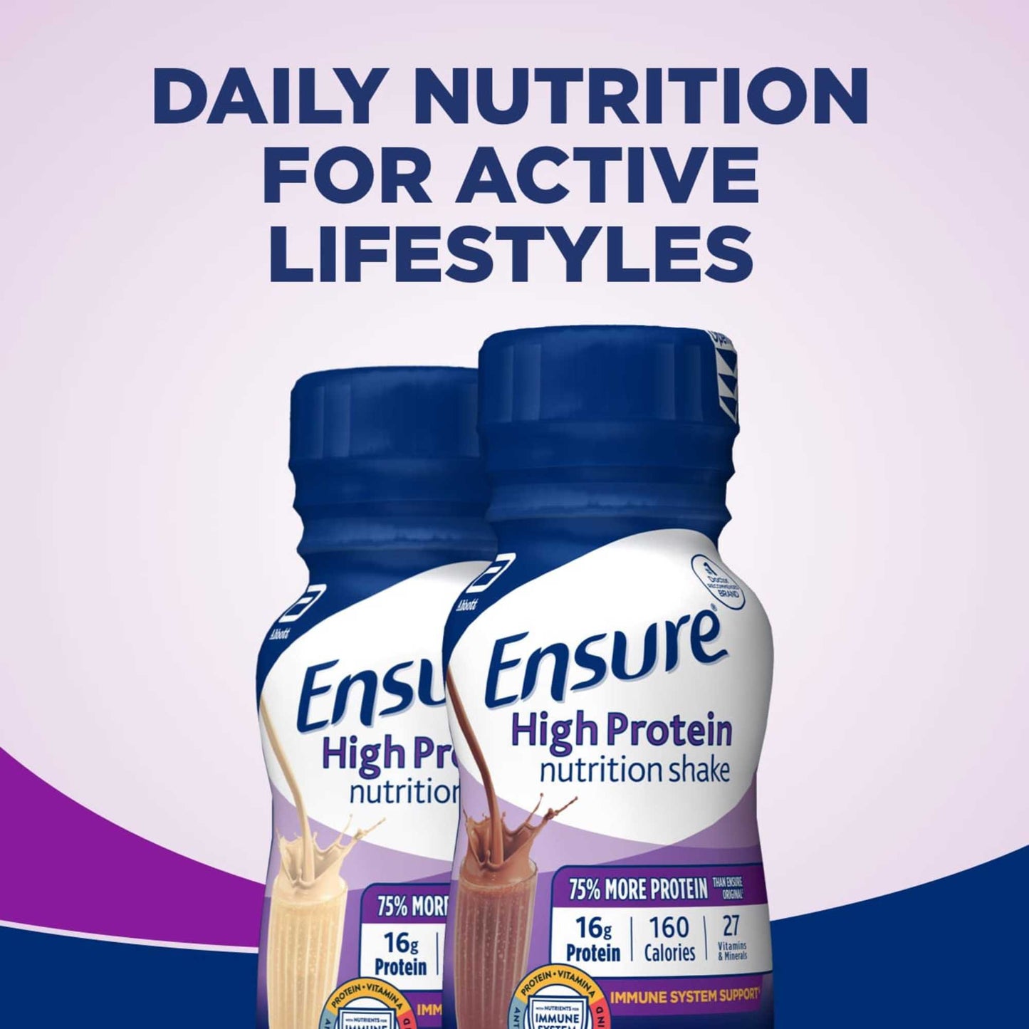 Ensure High Protein Nutrition Shakes 6 pk Bottles - Vanilla