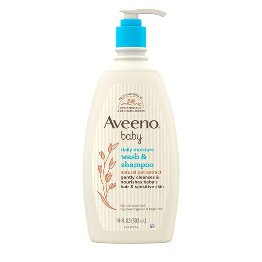 Aveeno Baby Daily Moisture Wash & Shampoo