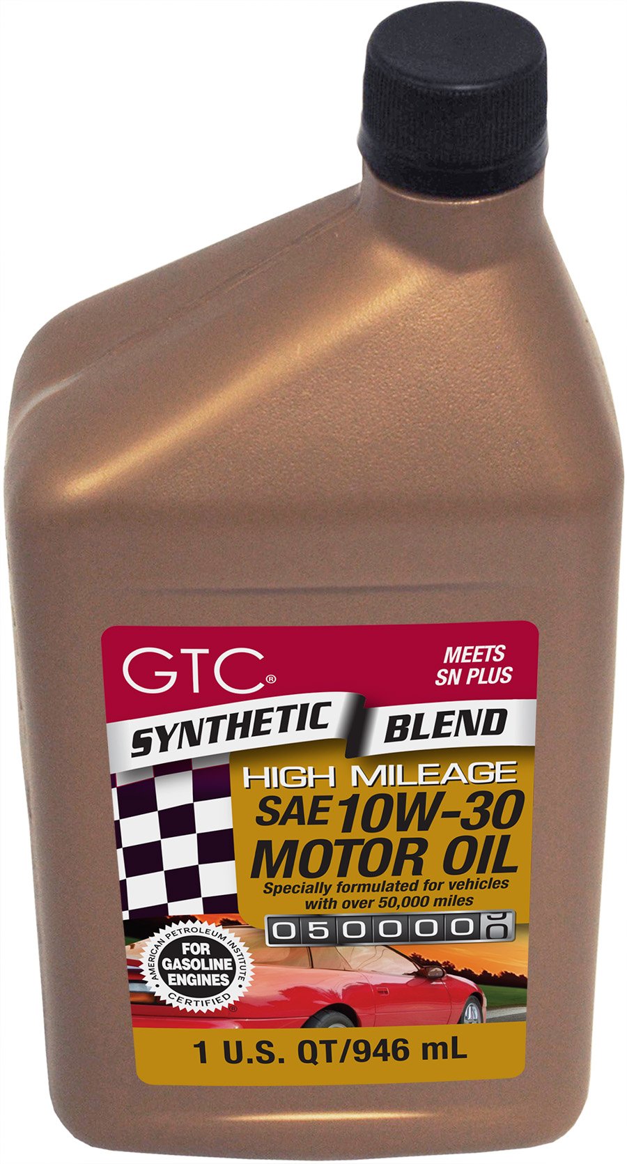 GTC High Mileage 10W-30 Motor Oil