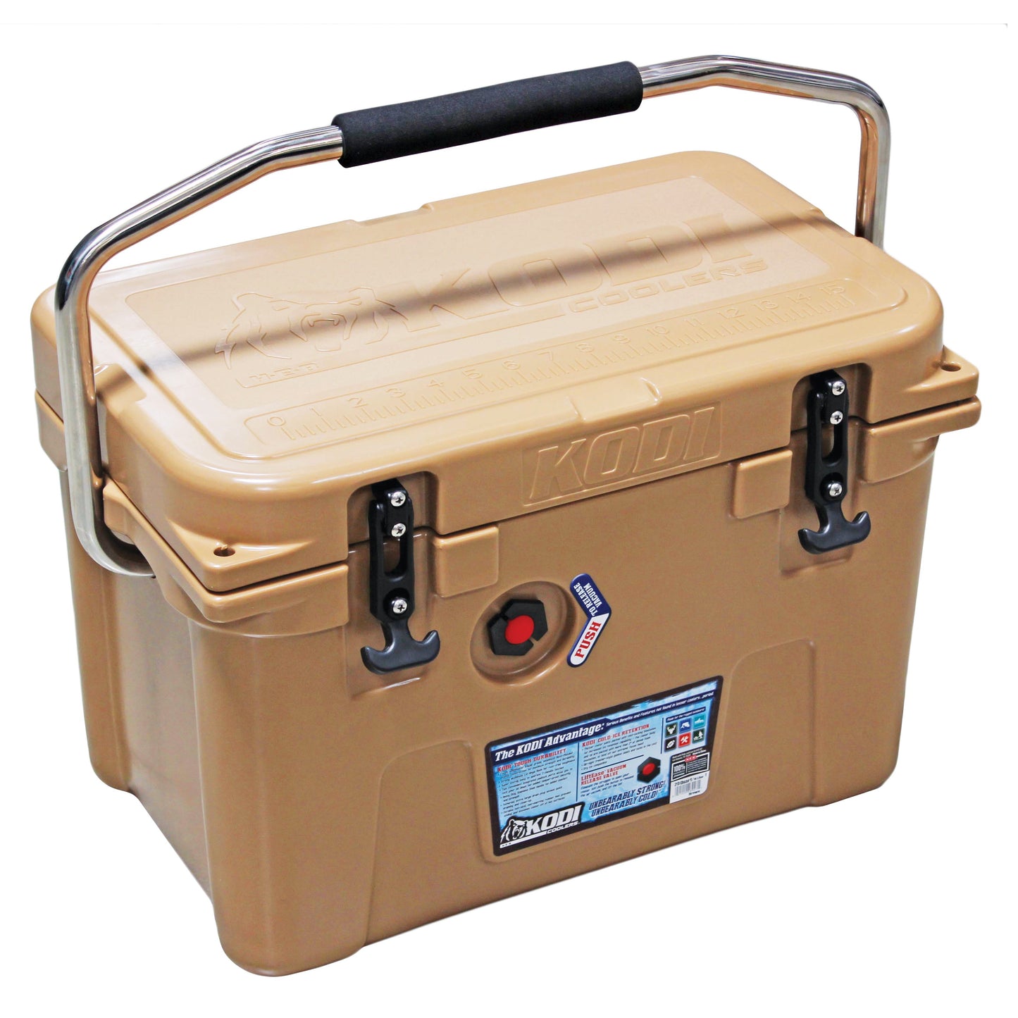 KODI by H-E-B High Performance Cooler - Brown